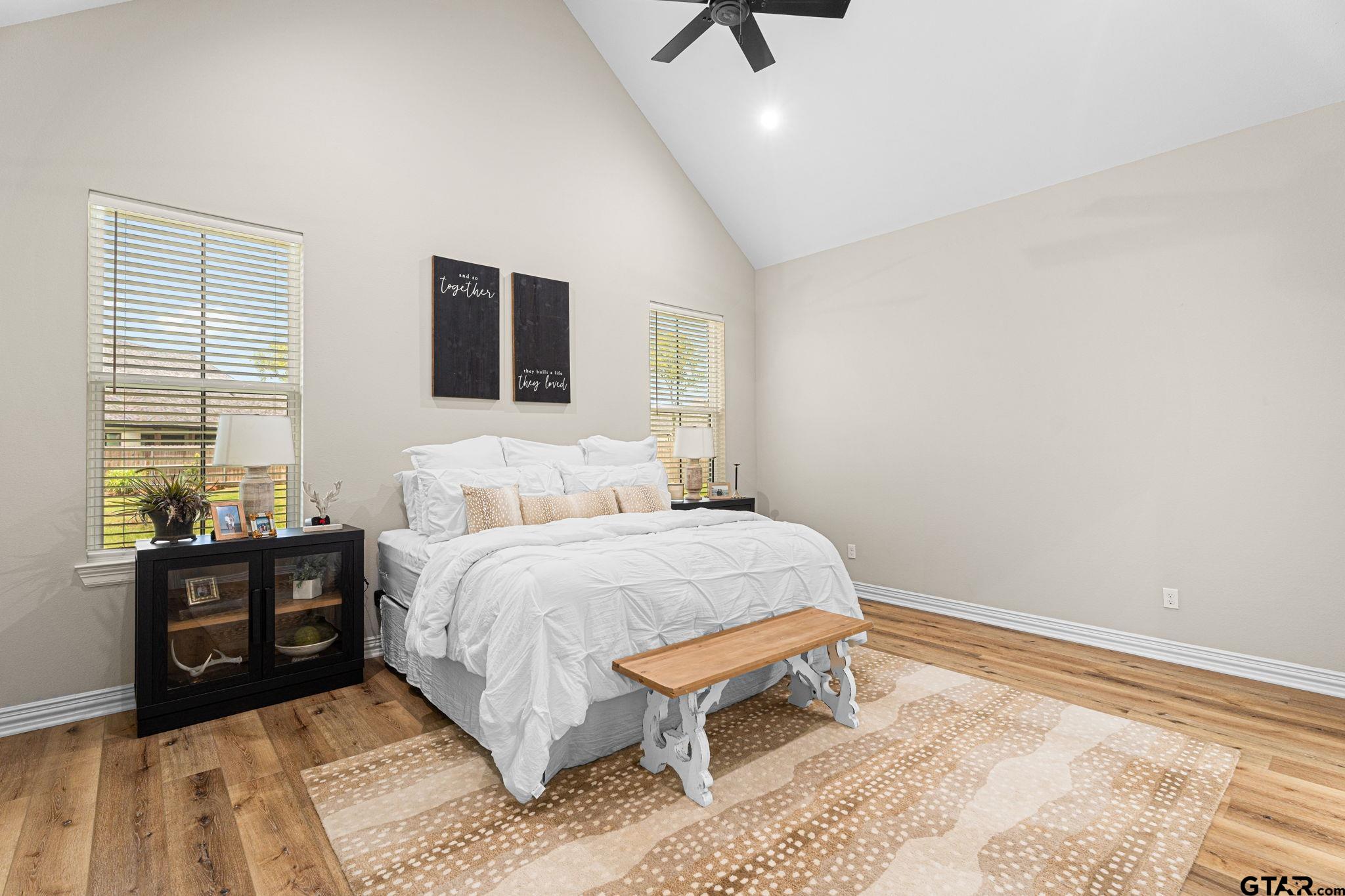 12293 Harlon Street Flint, TX 75762 - Photo 12 of 33 a bedroom with a bed and a cabinets