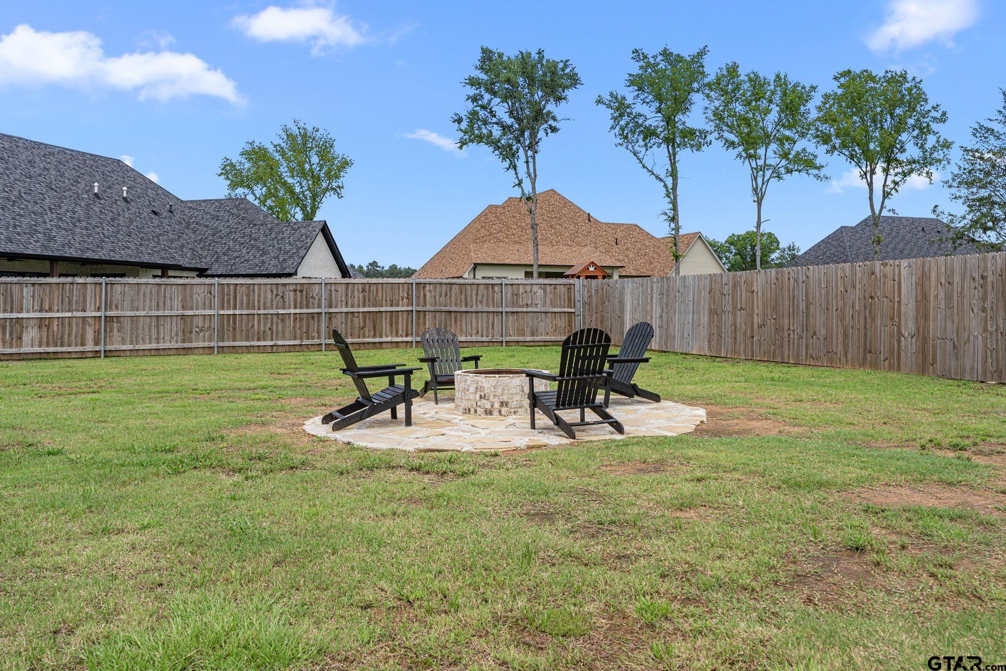 12293 Harlon Street Flint, TX 75762 - Photo 29 of 33 a view of yard with swimming pool and furniture