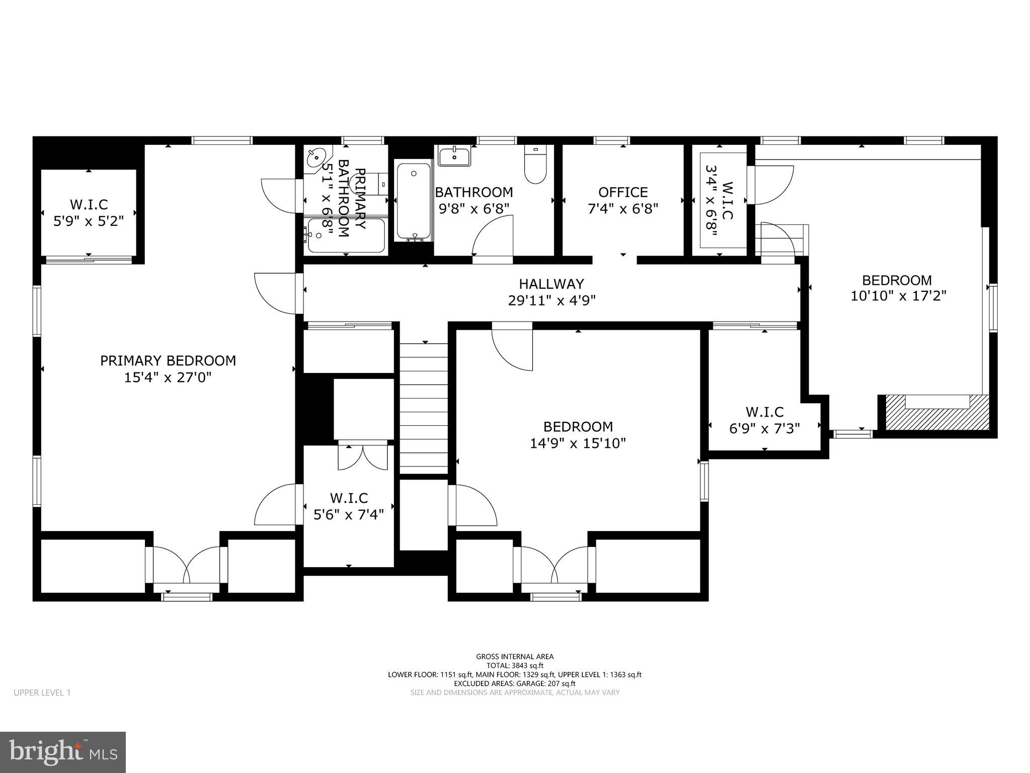 211 West Maple Road Linthicum Heights, MD 21090 - Photo 43 of 44 Floor Plan - 2nd floor