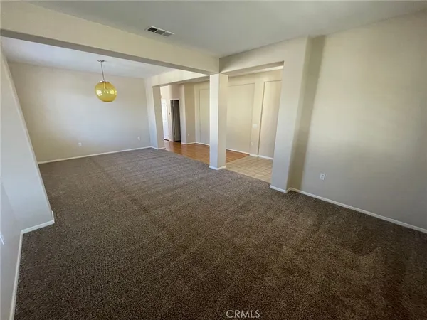 a view of empty room