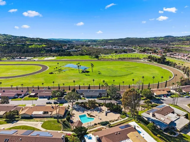 a view of a city with an ocean