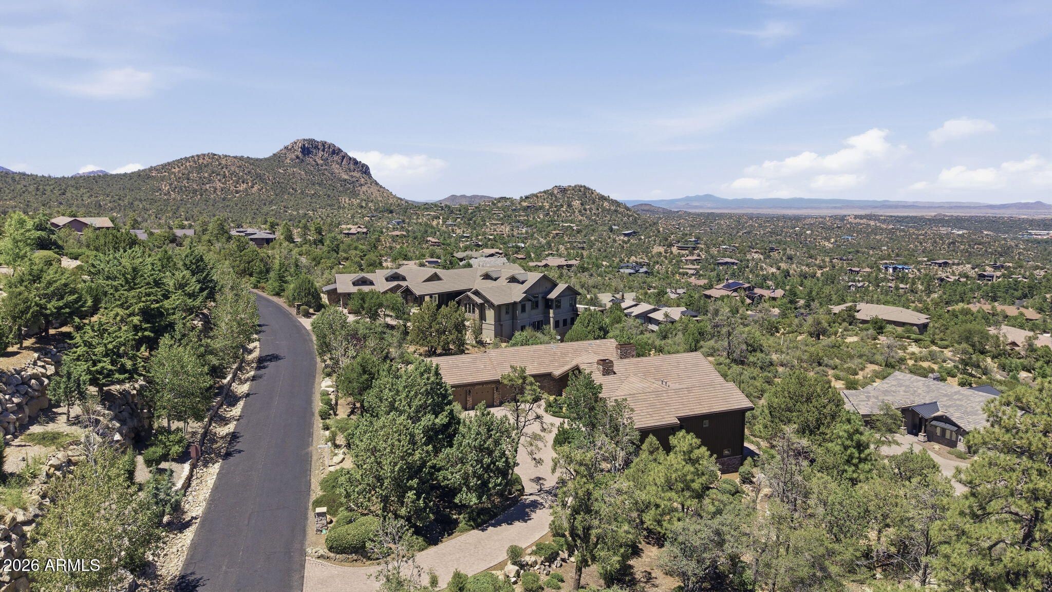 2158 Forest Mountain Road Prescott, AZ 86303 - Photo 5 of 73 Aerial Front