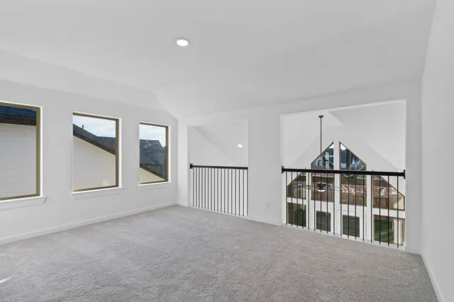 a view of empty room