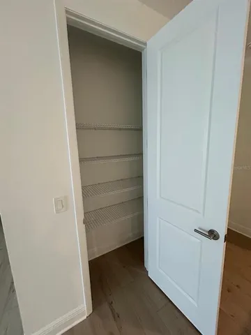 a view of walk in closet
