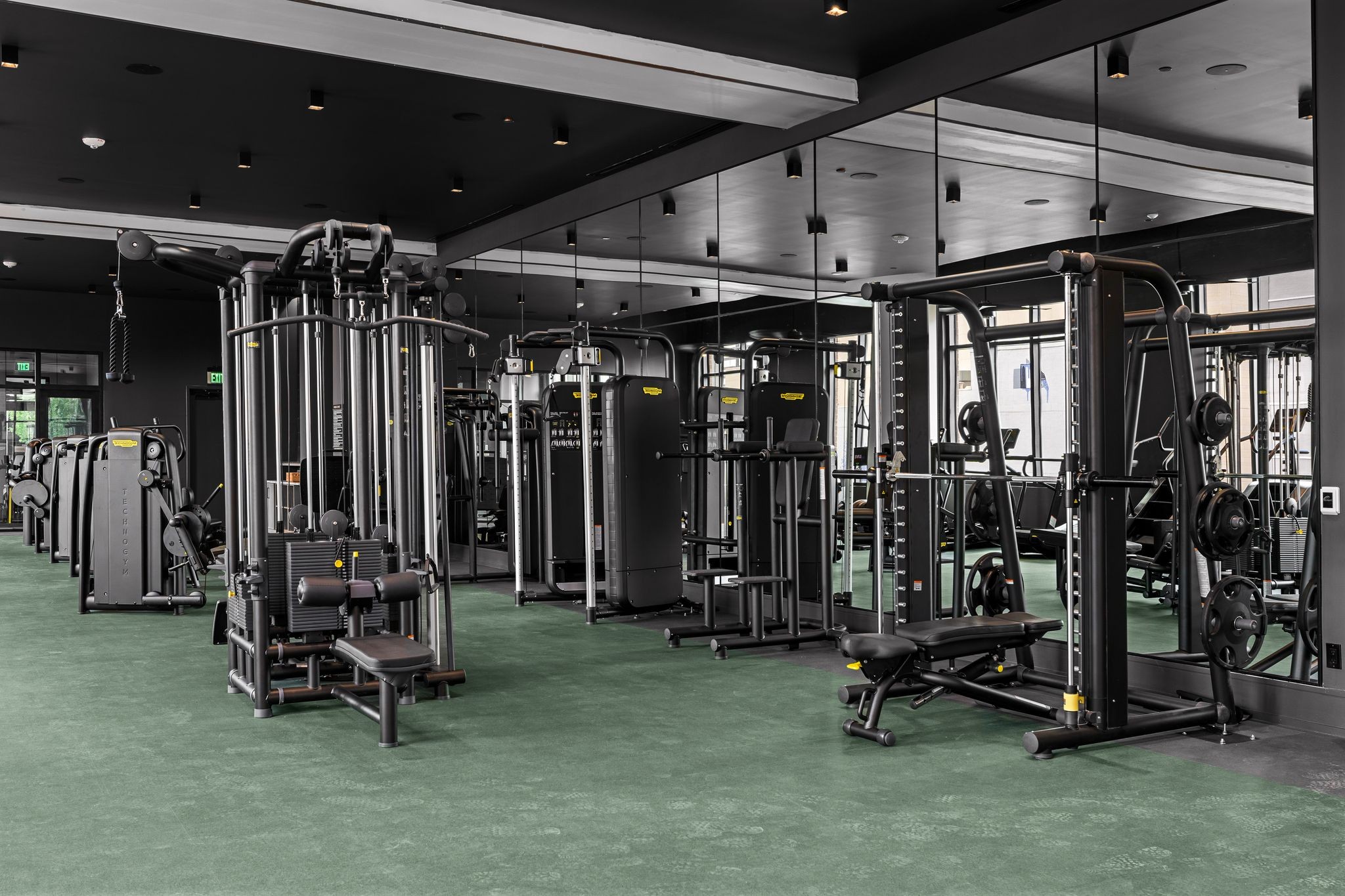 930 Commerce Street, Unit 9 Nashville, TN 37203 - Photo 28 of 40 a view of a room with gym equipment