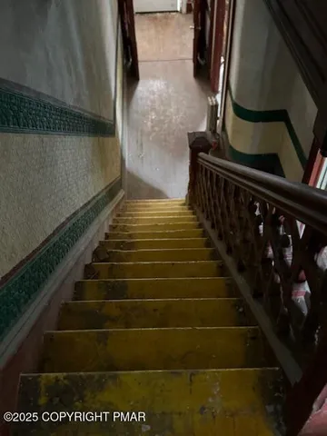 a close view of a fireplace