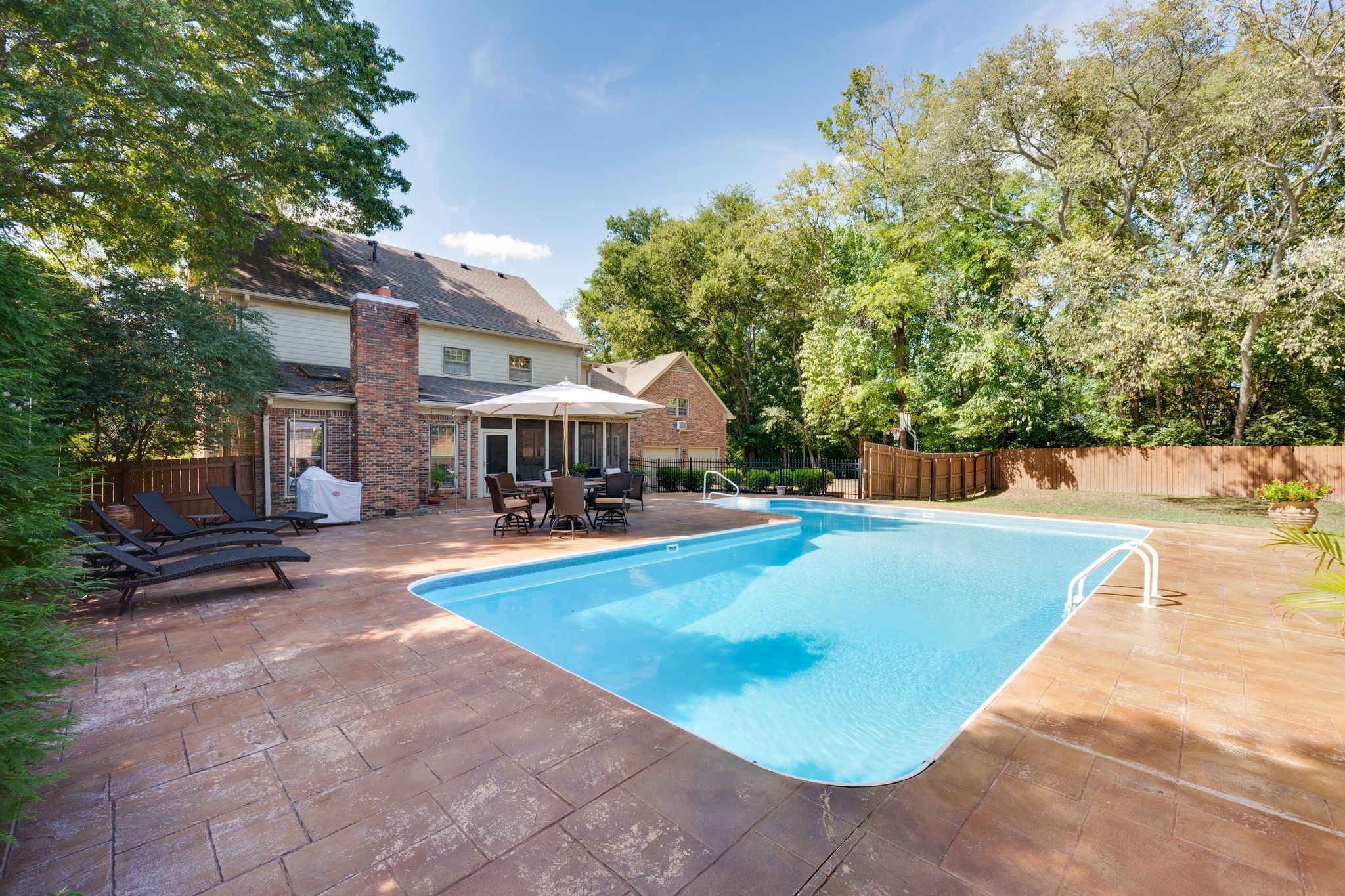 1400 Arrowhead Drive Brentwood, TN 37027 - Photo 12 of 15 a view of a house with swimming pool and sitting area