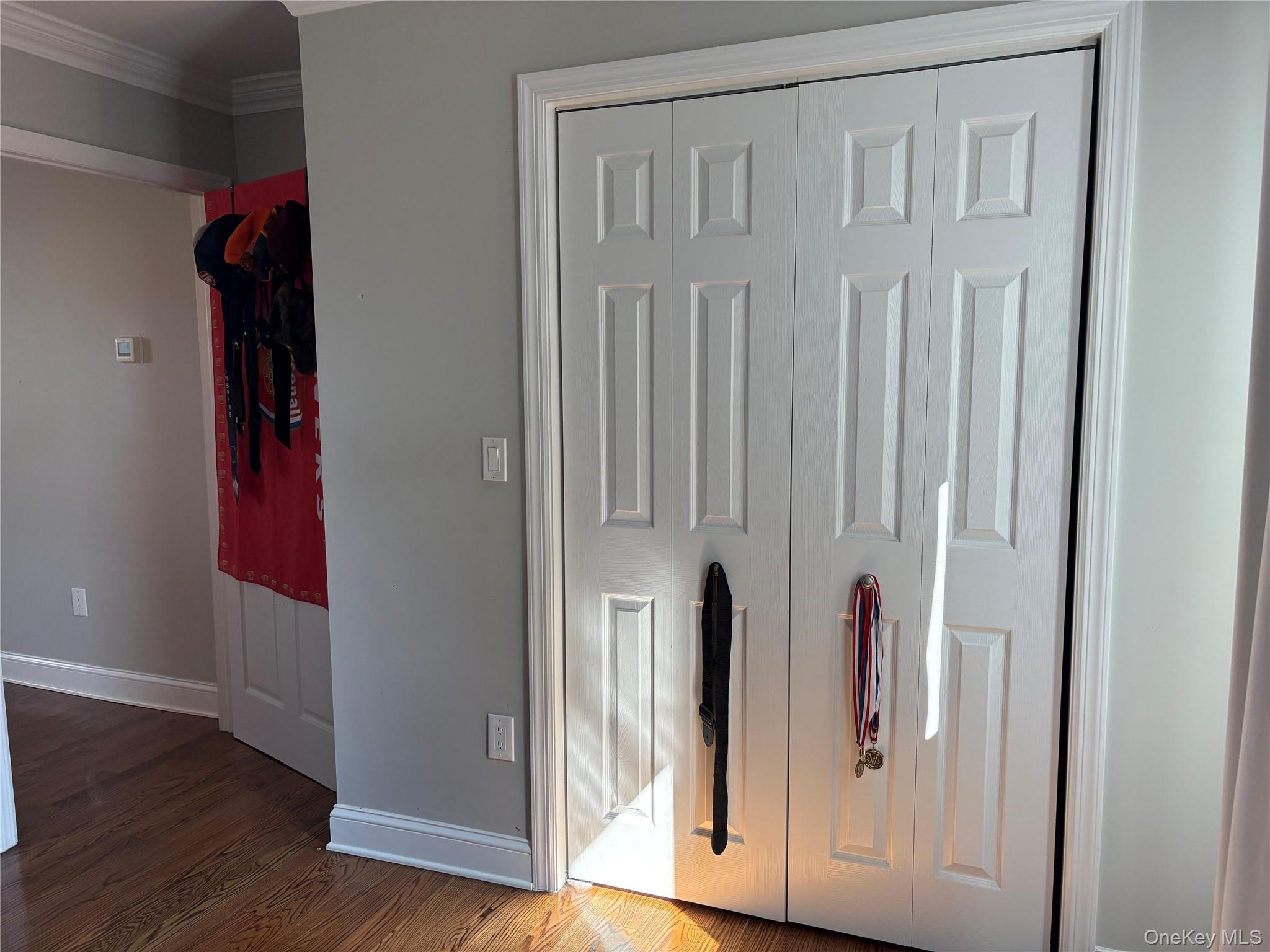 346 South Main Street Freeport, NY 11520 - Photo 22 of 33 an entryway with wooden floor and cabinet