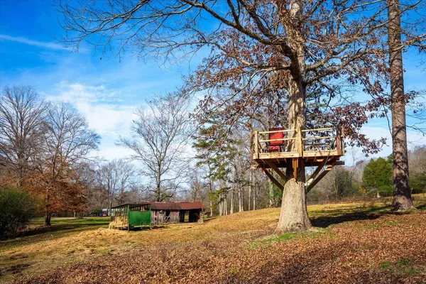 a view of outdoor space with seating