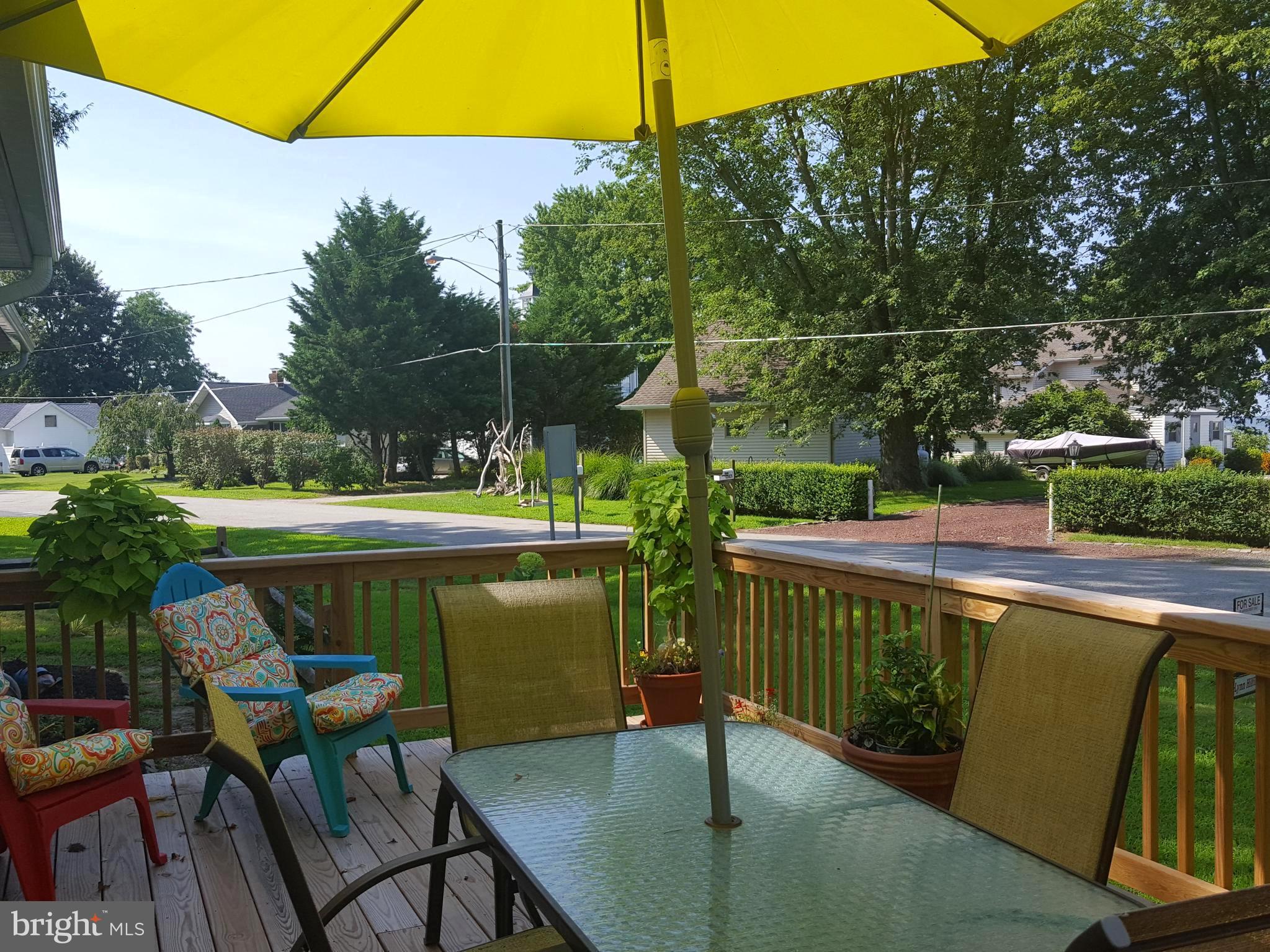 5835 Beach Road Rock Hall, MD 21661 - Photo 4 of 26 Catch all the action from the fabulous front deck!