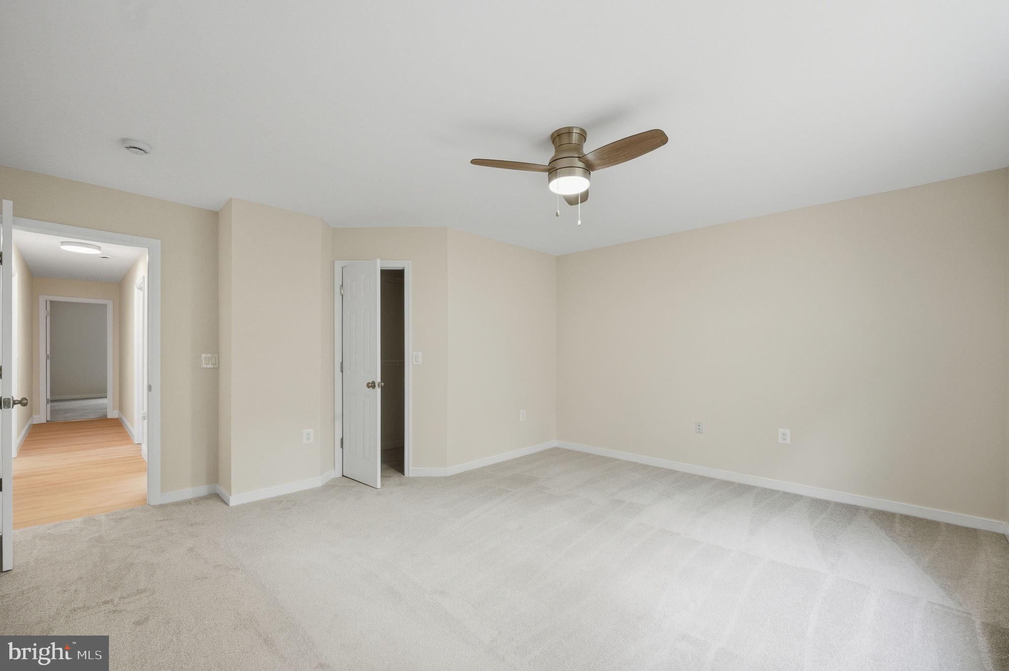 14 Ryland Road Stafford, VA 22556 - Photo 12 of 26 Spacious, serene bedroom with modern ceiling fan.