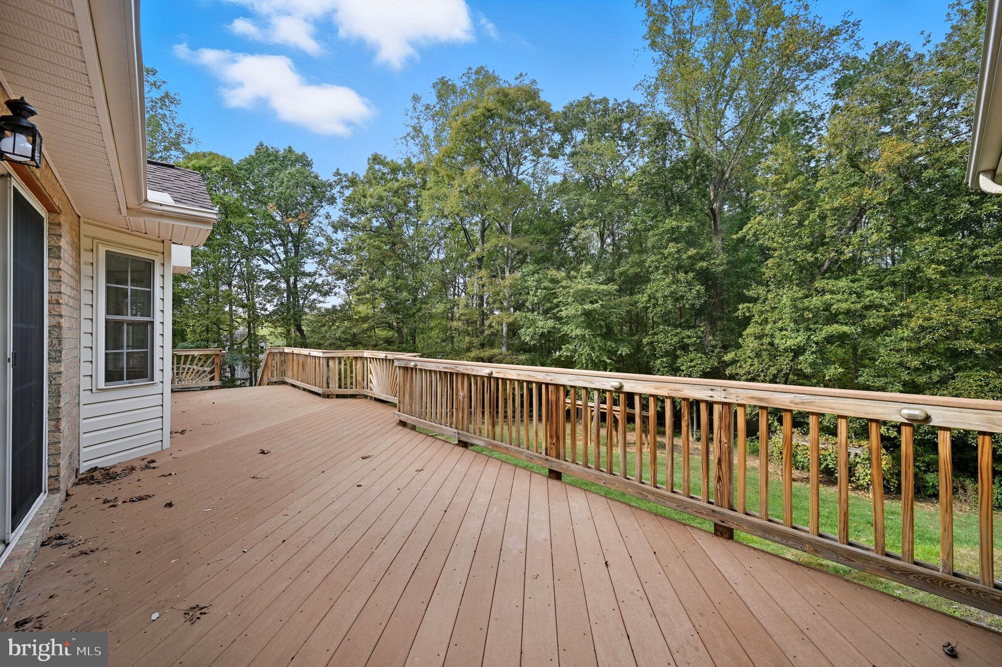 14 Ryland Road Stafford, VA 22556 - Photo 9 of 26 Serene deck overlooking lush greenery.