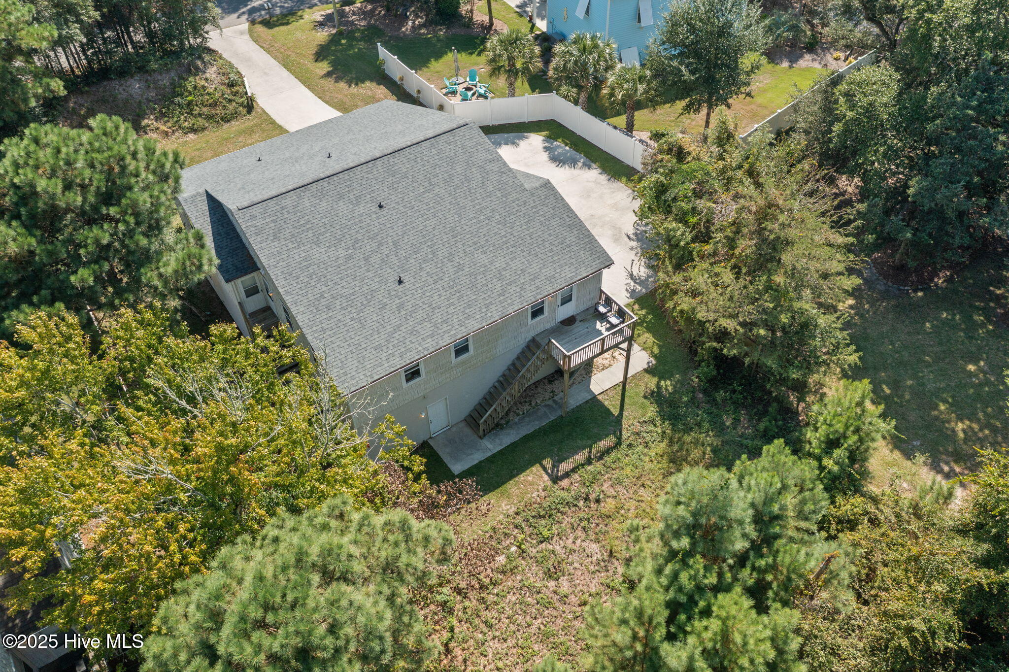 303 Osprey Ridge Drive Emerald Isle, NC 28594 - Photo 17 of 50 N Side Aerial