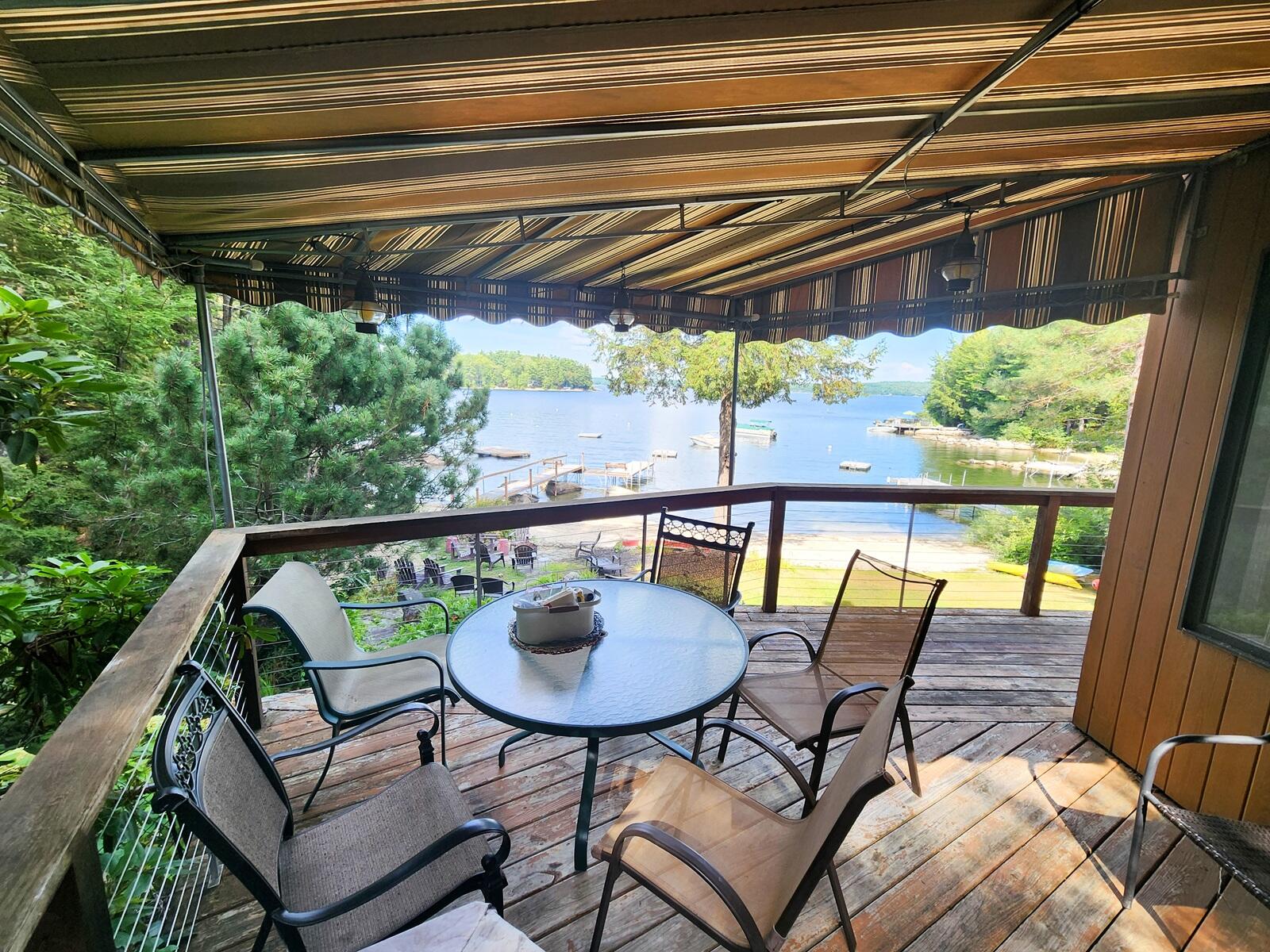 109 Wild Acres Road Raymond, ME 04071 - Photo 6 of 35 View from deck