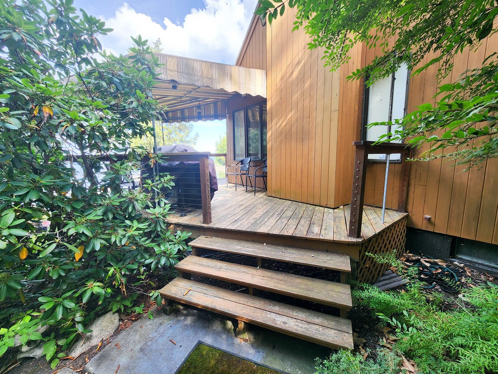 109 Wild Acres Road Raymond, ME 04071 - Photo 9 of 35 Back of deck