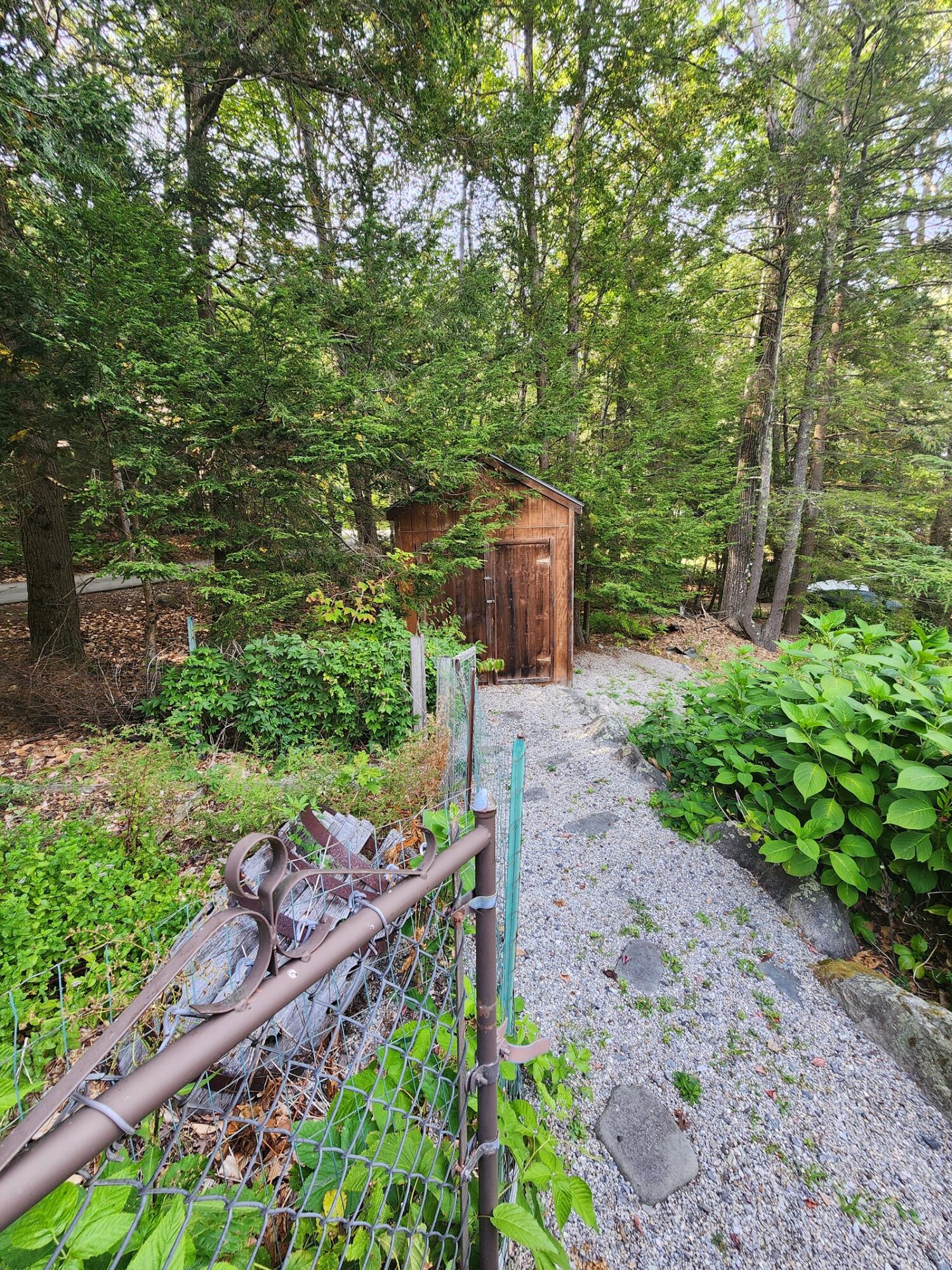 109 Wild Acres Road Raymond, ME 04071 - Photo 10 of 35 Walkway to shed