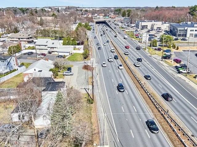 a backyard of a house
