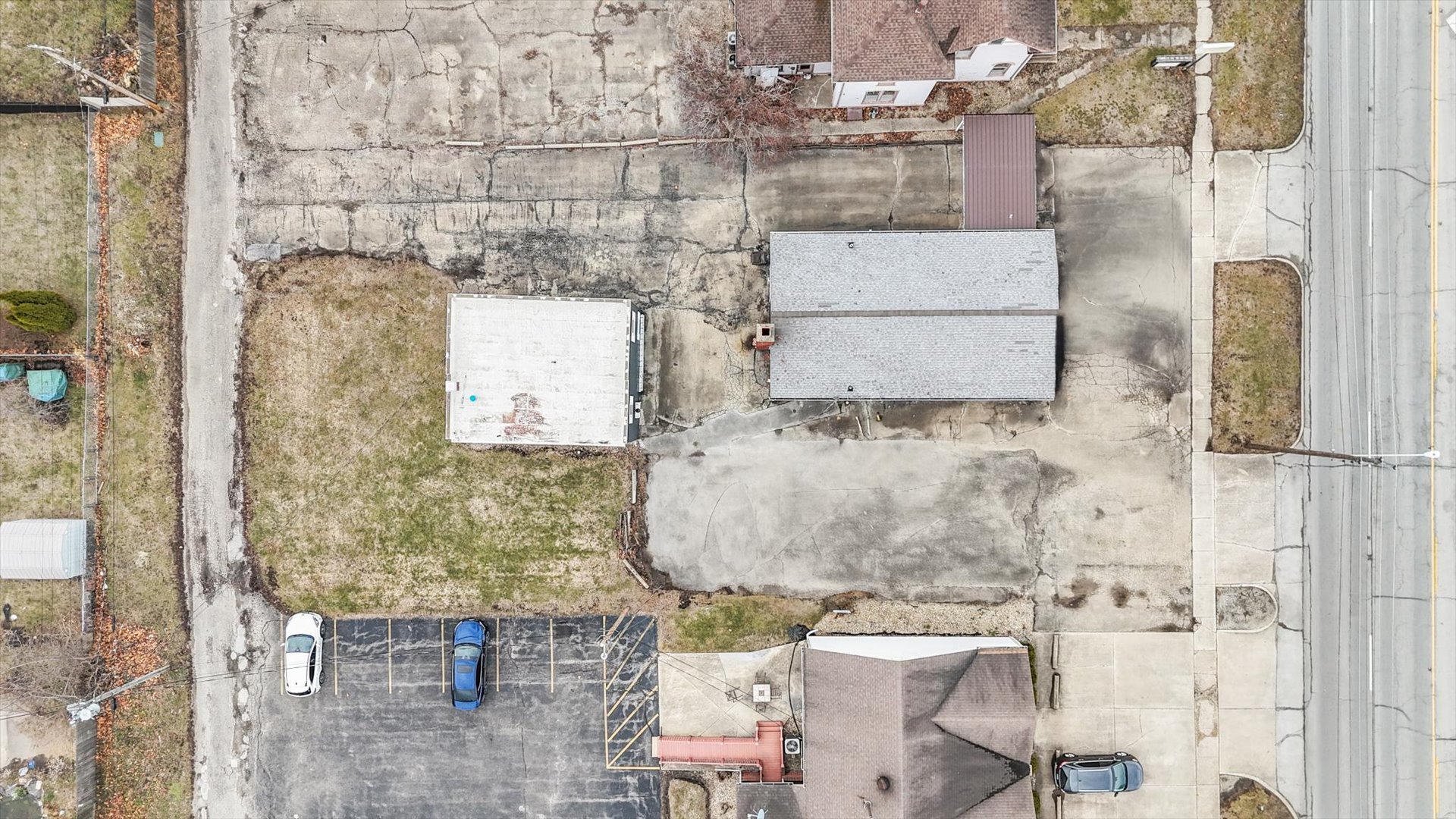 508 East Champaign Avenue Rantoul, IL 61866 - Photo 41 of 48 an aerial view of a house
