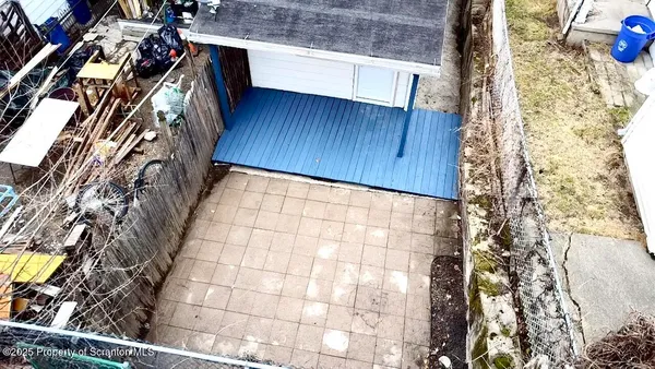 a view of an outdoor space with a street