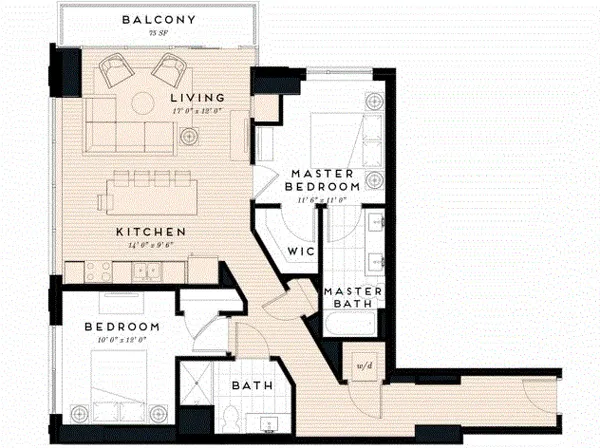 $3,180 | 465 Nicollet Mall, Unit 2101, Minneapolis, MN 55401