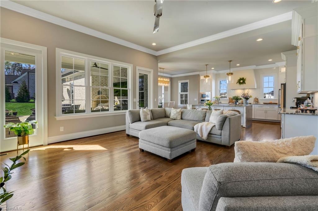 6866 Wittington Court Oak Ridge, NC 27310 - Photo 7 of 46 Open concept plan