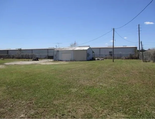 a view of a green field