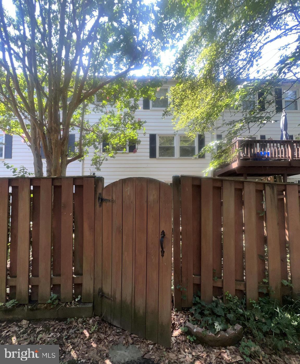 1723 Gabriel Court Crofton, MD 21114 - Photo 42 of 46 a view of a wooden fence