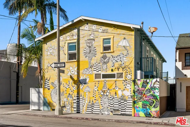 a front view of a building