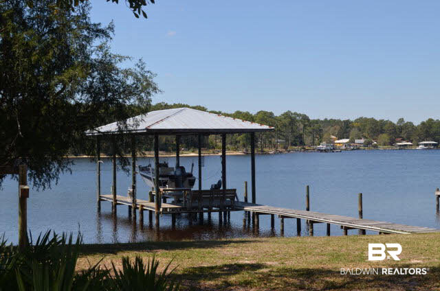 8919 Red Fish Pt Road Lillian, AL 36549 - Photo 32 of 46 Pier is in terrific condition. 4' depth.
