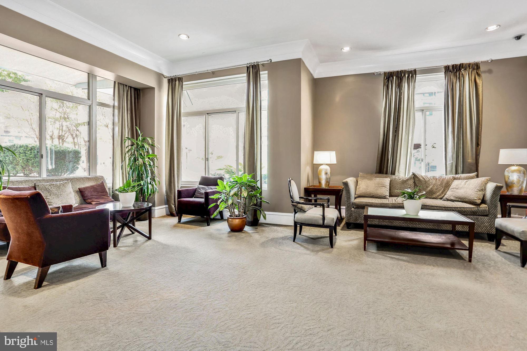 851 North Glebe Road, Unit 418 Arlington, VA 22203 - Photo 18 of 25 Building lobby