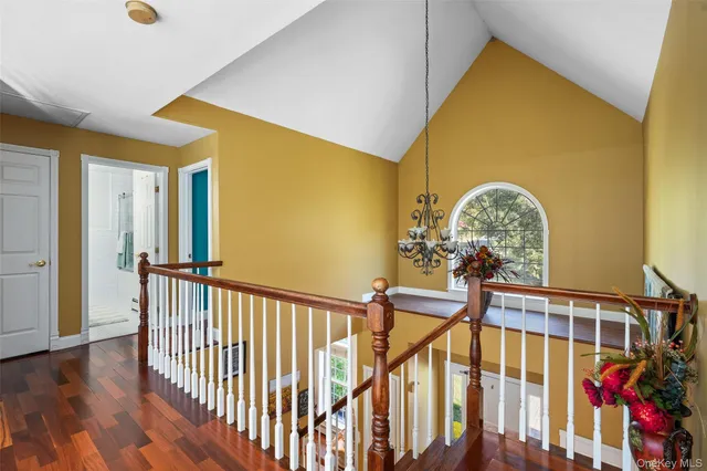 a view of a chairs and table on the deck