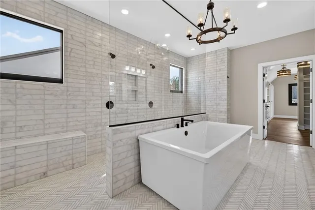 an empty room with closet and cabinet