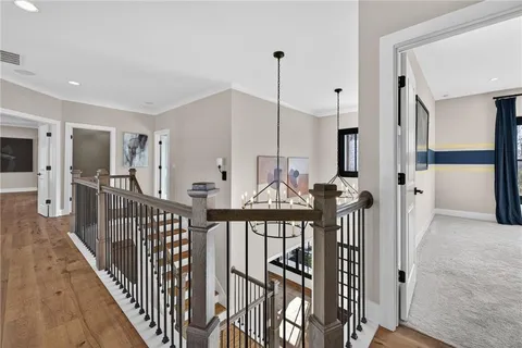 a view of a house with a yard and plants