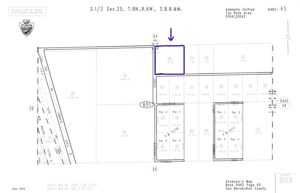 0 Sunhill Road Adelanto, CA 92301 - Photo 1 of 1 unknown