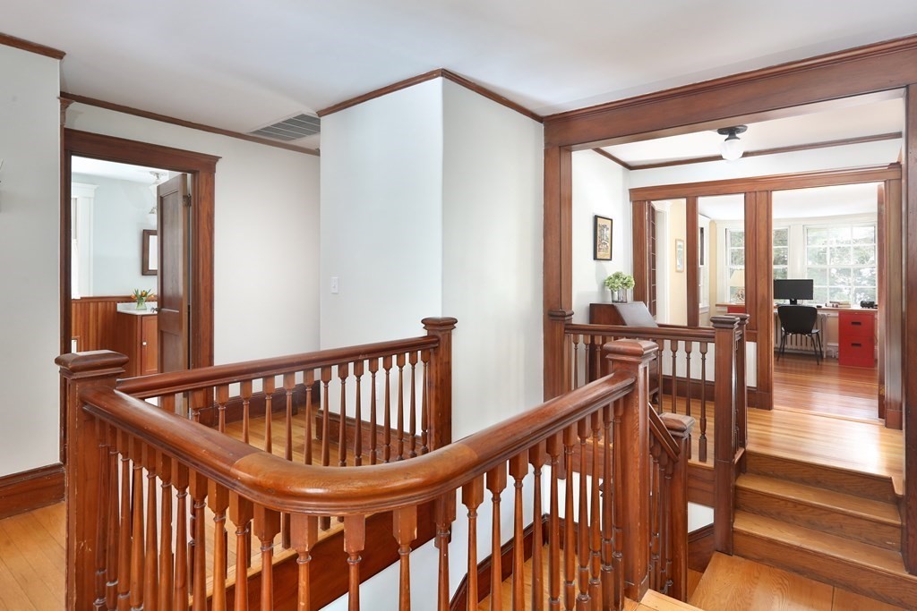 34 Livermore Road Wellesley, MA 02481 - Photo 23 of 36 a view of an entryway wooden floor