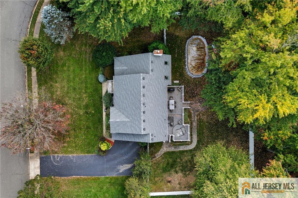 2 Guinevere Road Monroe Township, NJ 08831 - Photo 38 of 40 an aerial view of a house with garden space and street view