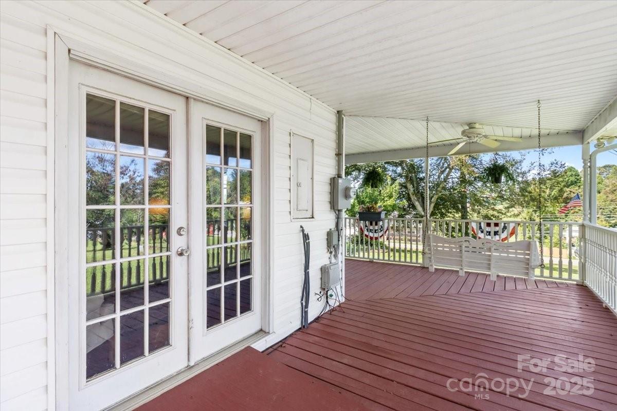 201 Murphy Hill Road Weaverville, NC 28787 - Photo 10 of 48 a view of a house with a porch