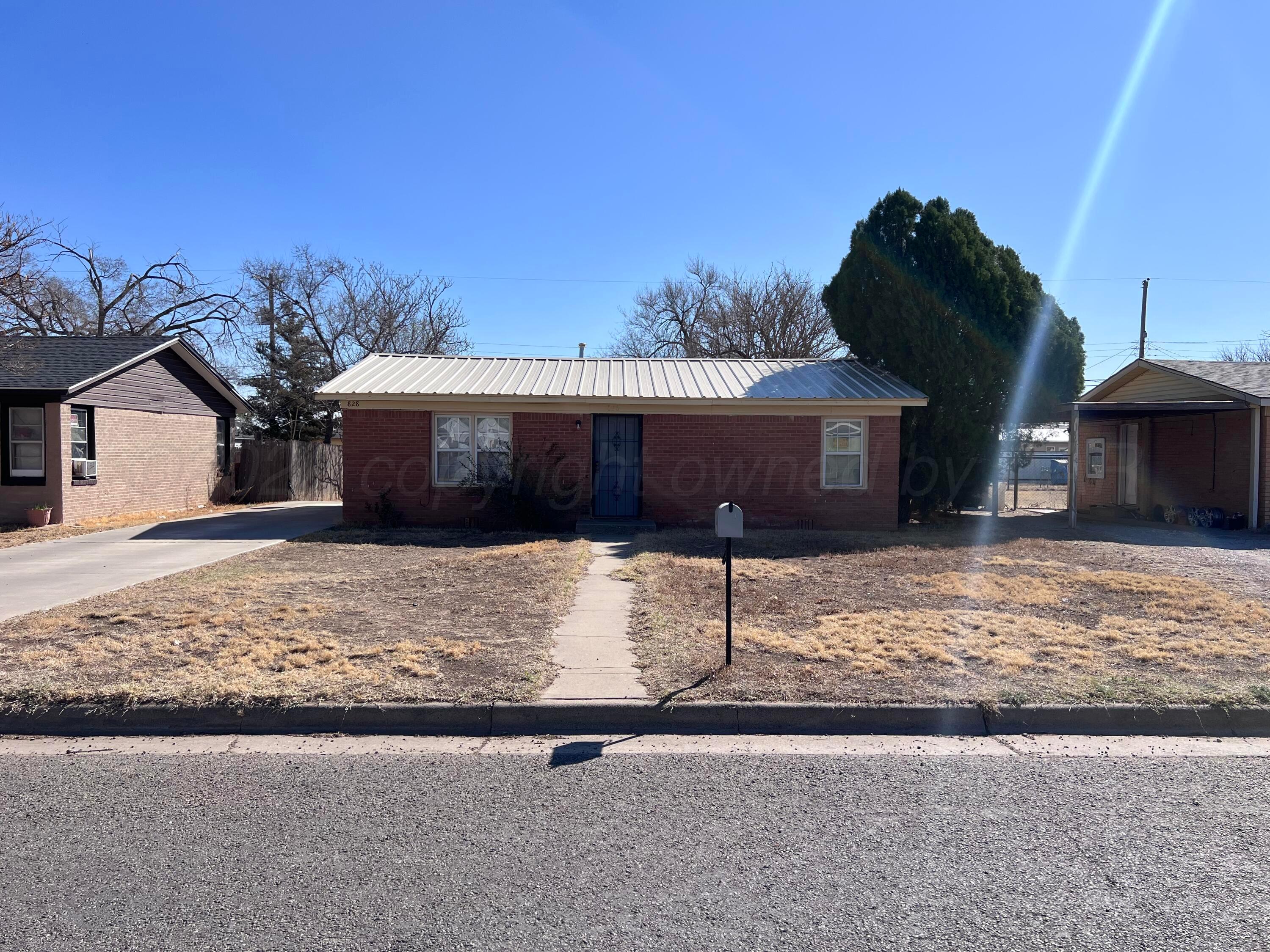 828 Blevins Street Hereford, TX 79045 - Photo 1 of 14 a house view with a outdoor space