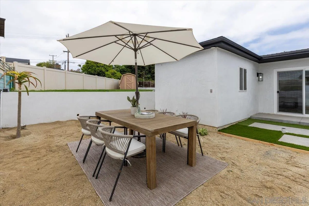 3663 Oleander Drive San Diego, CA 92106 - Photo 21 of 46 a view of an outdoor space with porch and furniture