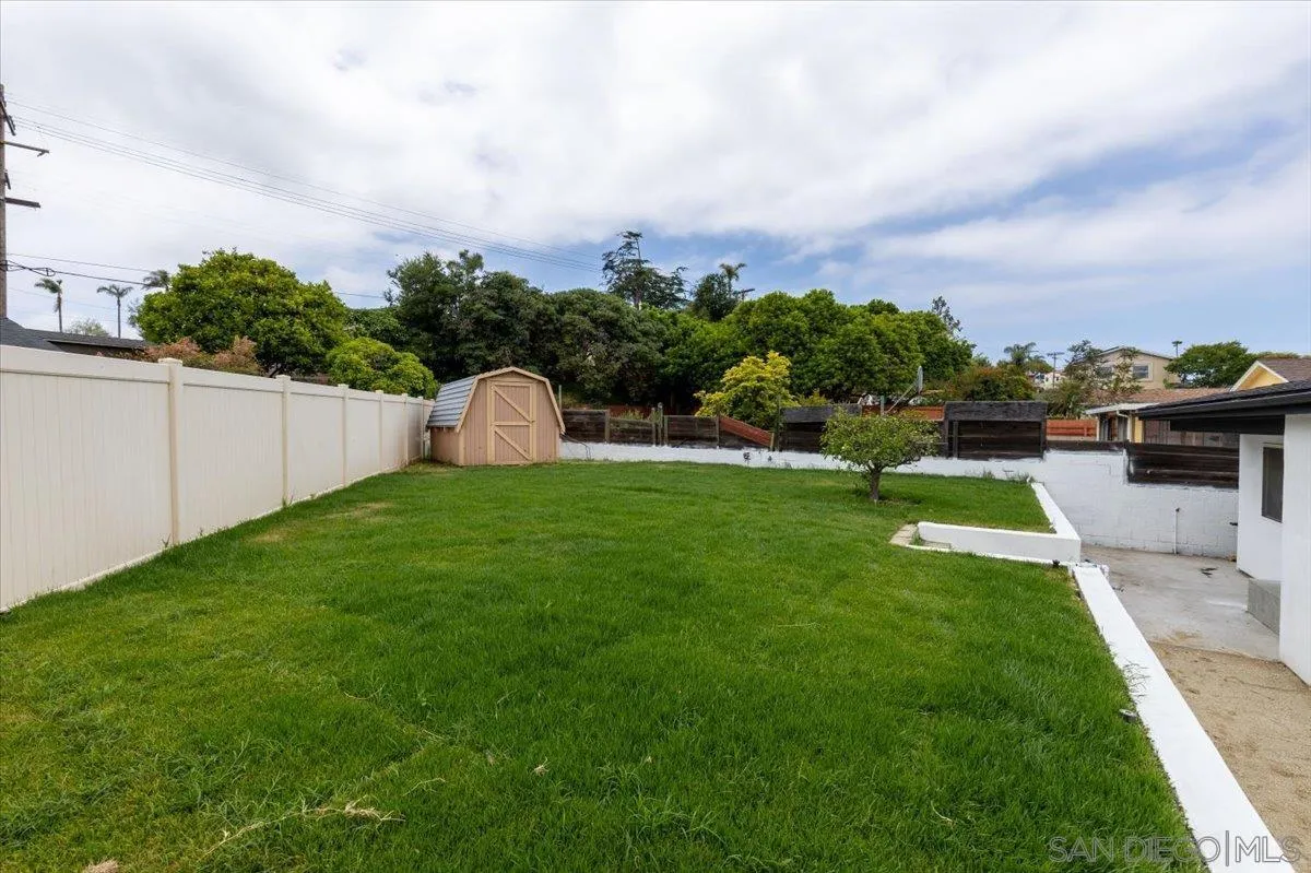 3663 Oleander Drive San Diego, CA 92106 - Photo 36 of 46 a view of a garden and basketball court