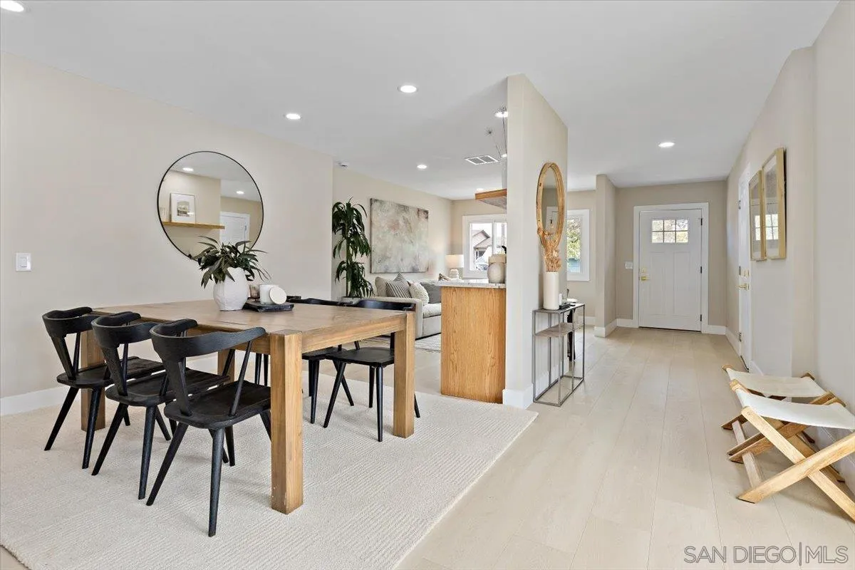 3663 Oleander Drive San Diego, CA 92106 - Photo 7 of 46 a view of a dining room with furniture