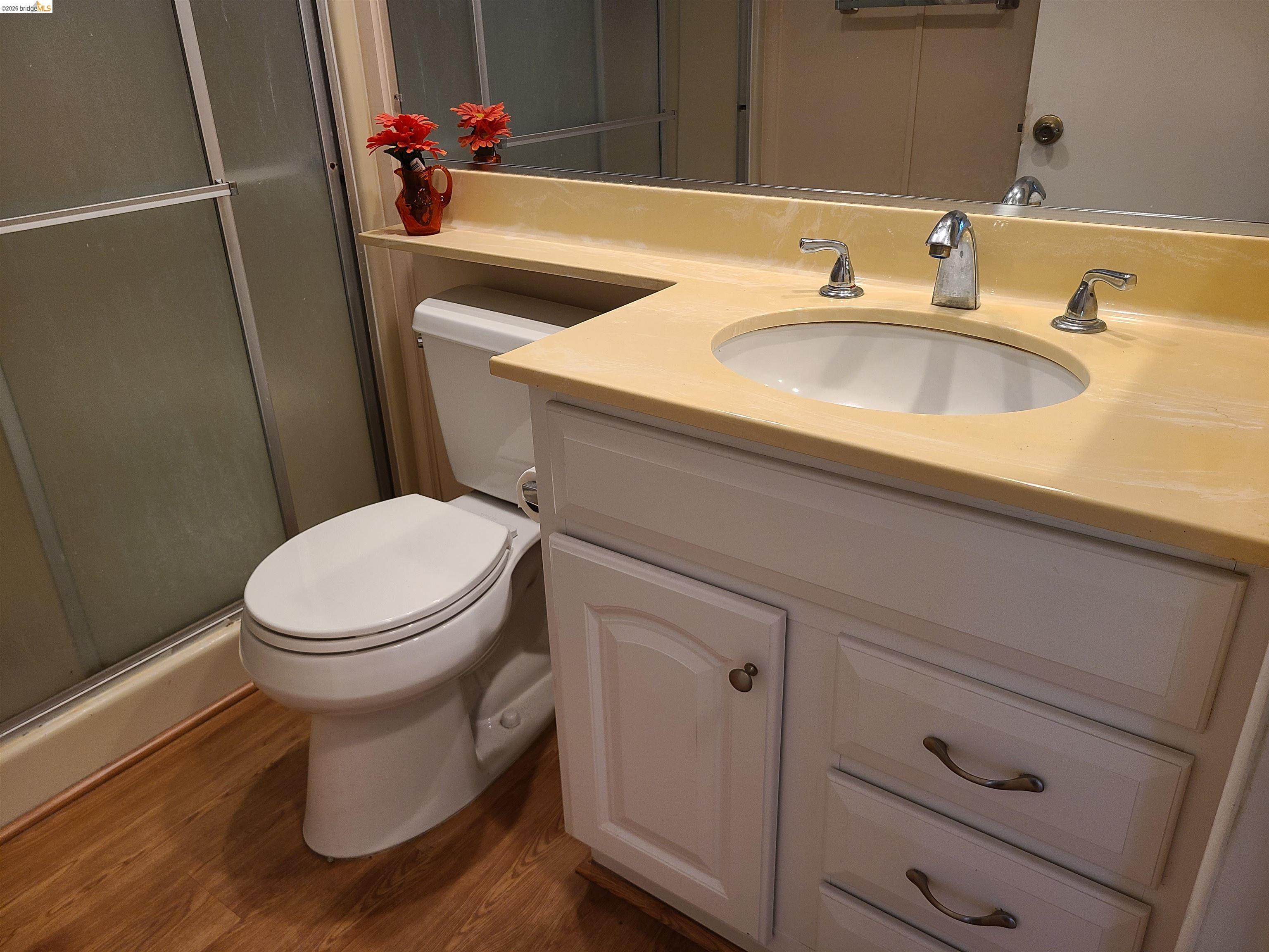 50 Leo Lane, Unit 50 Antioch, CA 94509 - Photo 39 of 64 a bathroom with a sink toilet and mirror
