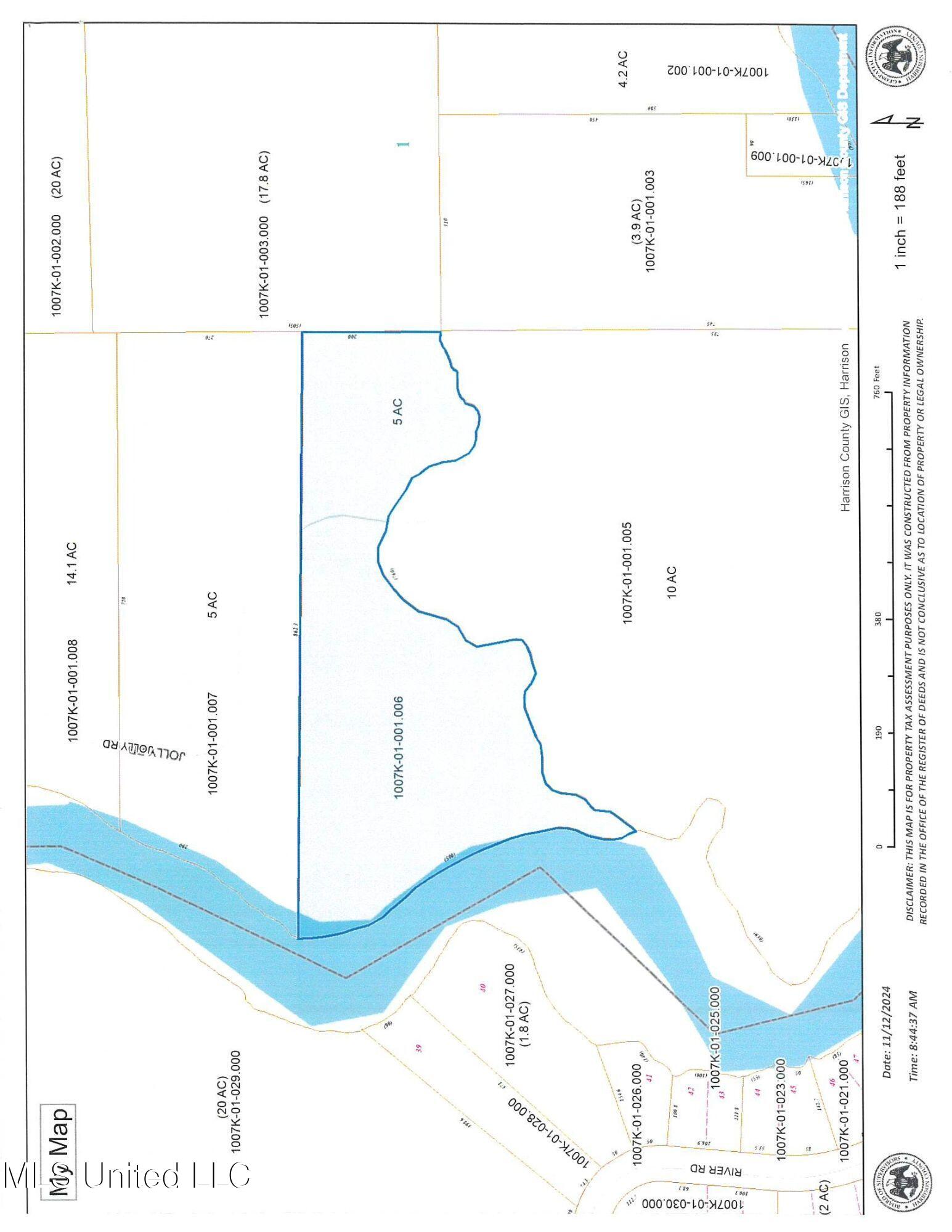 0 River Road Biloxi, MS 39532 - Photo 3 of 10 River Rd 006 plot.pdf (1)