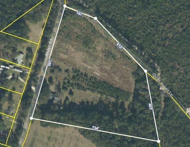 294 Mizell Road Dorchester, SC 29437 - Photo 2 of 13 Overview of land