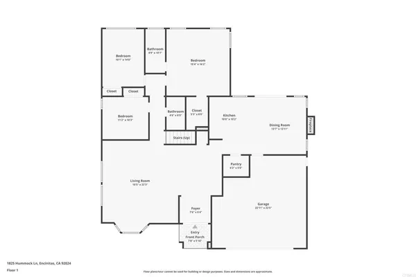 $1,799,000 | 1825 Hummock Lane, Encinitas, CA 92024