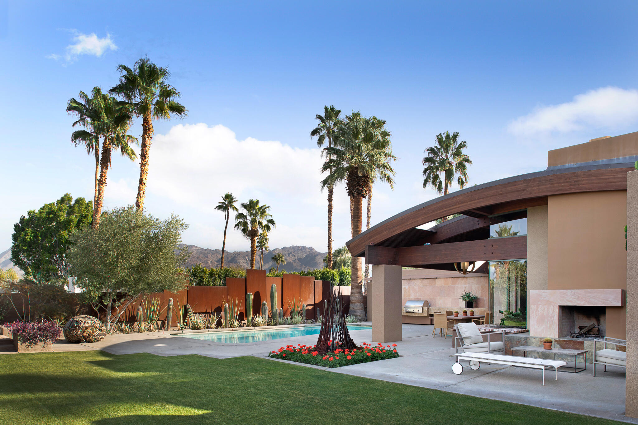 73580 Broken Arrow Trail Palm Desert, CA 92260 - Photo 15 of 40 a view of a park with palm trees