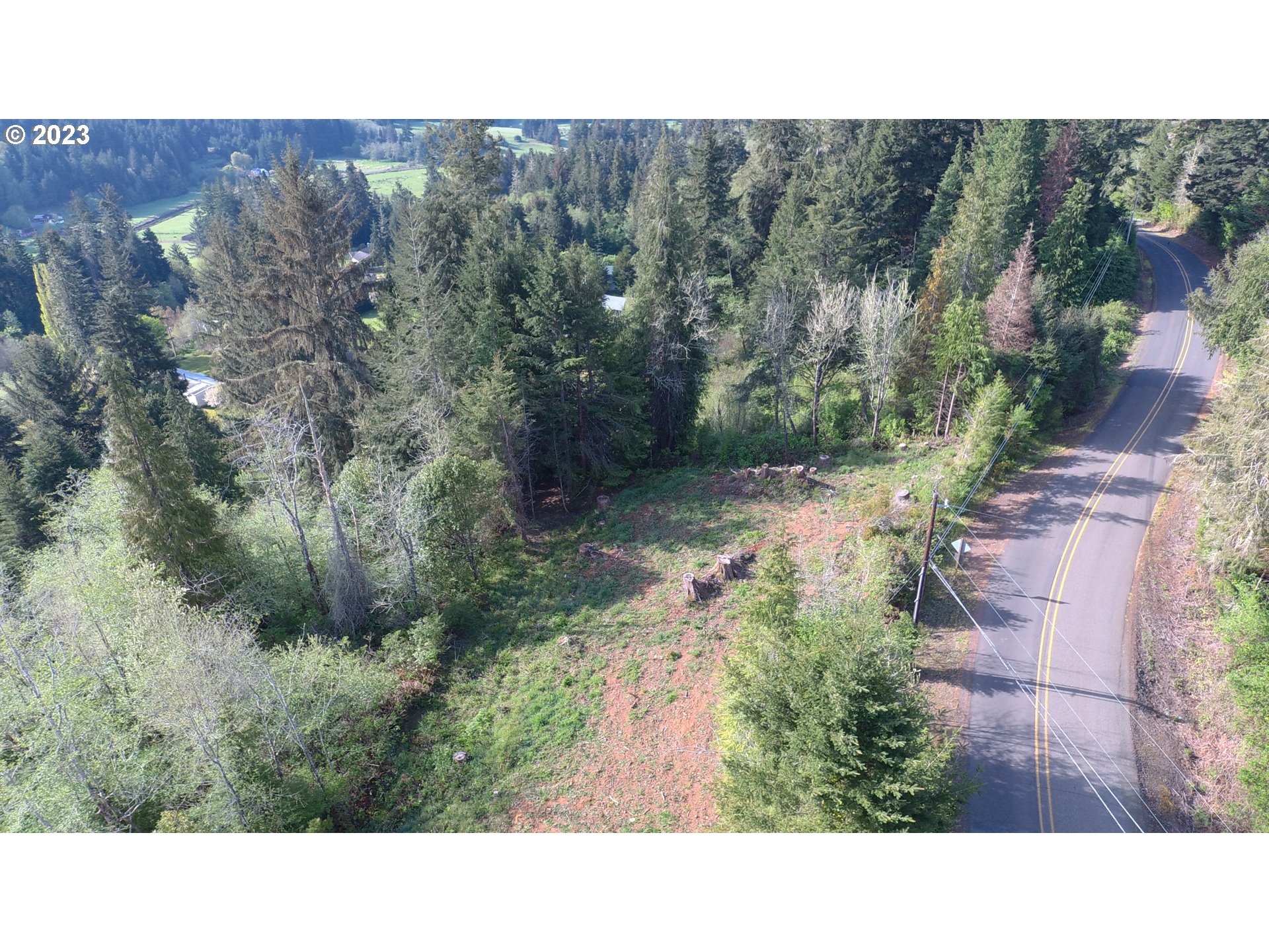 0 Isthmus Heights Road Coos Bay, OR 97420 - Photo 14 of 16 a black and white photo of a house