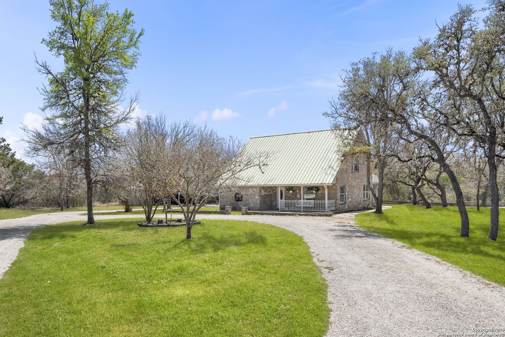 668 Indian Mound Road Tarpley, TX 78883 - Photo 46 of 50 a view of a house with a yard