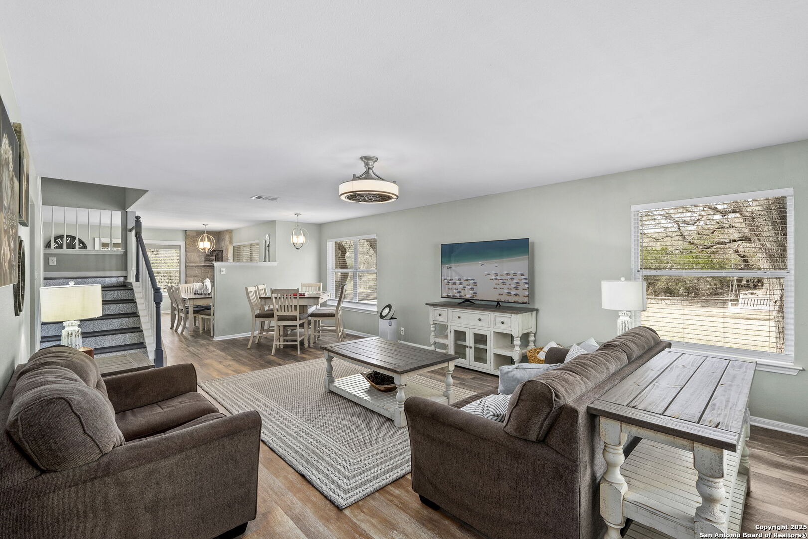 668 Indian Mound Road Tarpley, TX 78883 - Photo 7 of 50 a living room with furniture and a large window