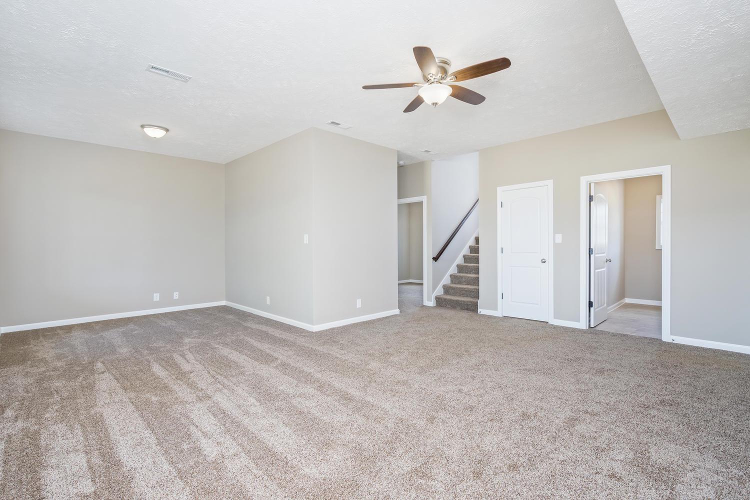 2144 Bend Road Clarksville, TN 37040 - Photo 24 of 30 an empty room with ceiling fan and entryway